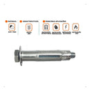 CHUMBADOR C/ BUCHA 1/4X50MM