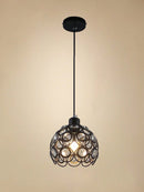 PENDENTE D 20CM PRETO 01 P