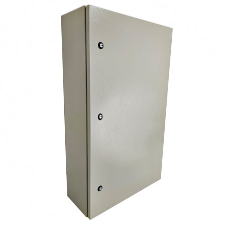 QUADRO DE COMANDO PVC 300X200X200 CINZA TAMP OPACA
