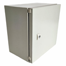 QUADRO DE COMANDO PVC 300X200X200 CINZA TAMP OPACA