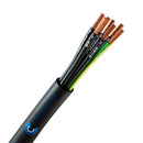 Cabo Comando/Controle 7x1,00 mm² Sem Blindagem Preto