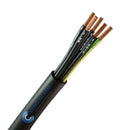 Cabo Comando/Controle 7x1,00 mm² Sem Blindagem Preto