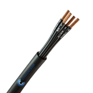 Cabo de Solda 70,00 mm² de Borracha Preto