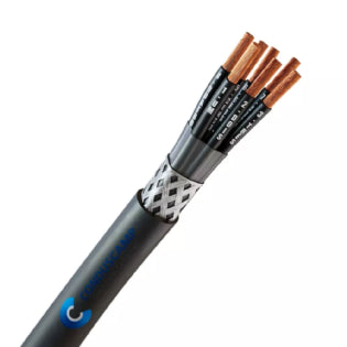 Cabo Comando/Controle 7x1,00 mm² Sem Blindagem Preto