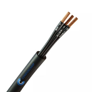 Cabo de Solda 70,00 mm² de Borracha Preto