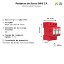 PROTETOR CLAMPER DPS SOLAR 1040V 40KA