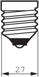 Lampada LED Philips, bulbo A60, luz amarela, 7W, Bivolt (100-240V), Base E27