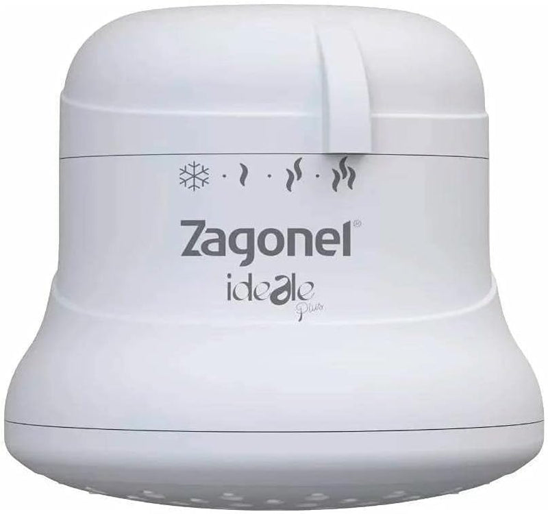 DUCHA ZAGONEL IDEALE PLUS 4 TEMPERATURA 4400W 220V BRANCO