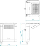 DUCHA AQUA STAR PQNA BC 6800W