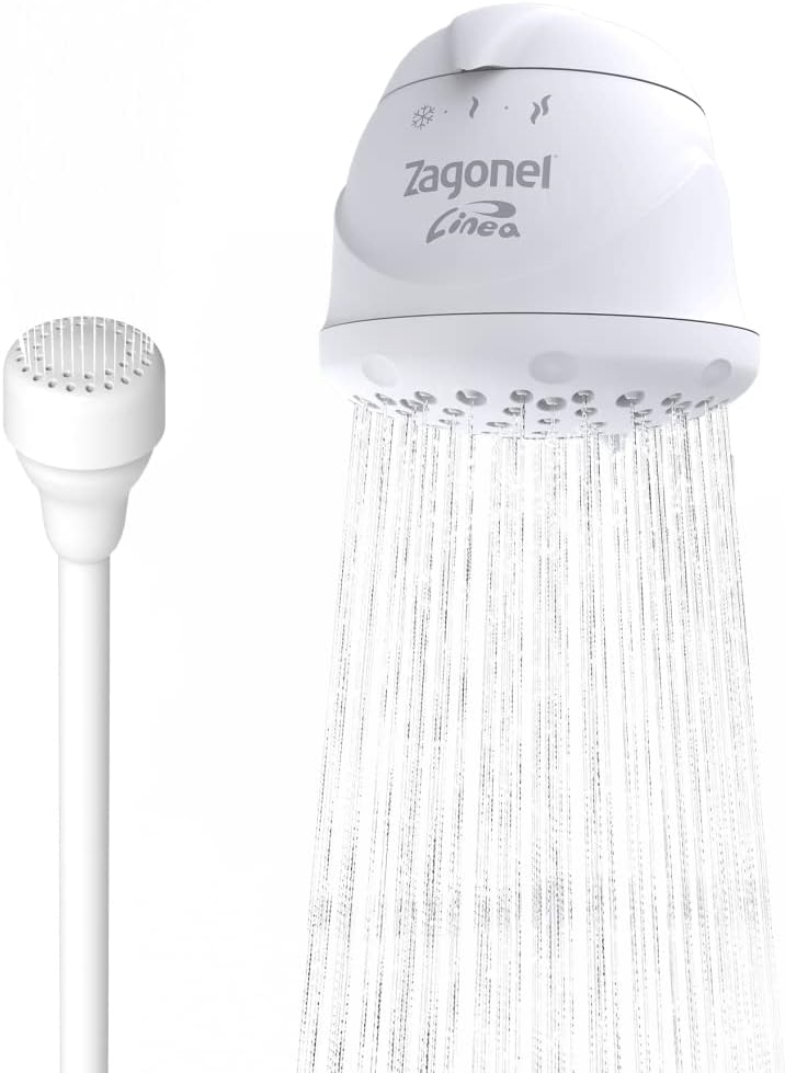 DUCHA ZAGONEL LINEA 3 TEMPERATURA 4400W 220V BRANCO