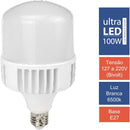 Lâmpada Ultra Led Bulbo 100w Alta Potência E27 Bivolt 6500k