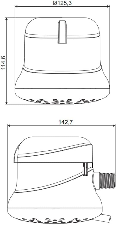 DUCHA ZAGONEL IDEALE PLUS 4 TEMPERATURA 4400W 220V BRANCO