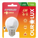 Superled S30 4W Bolinha BIV 2700K Ourolux