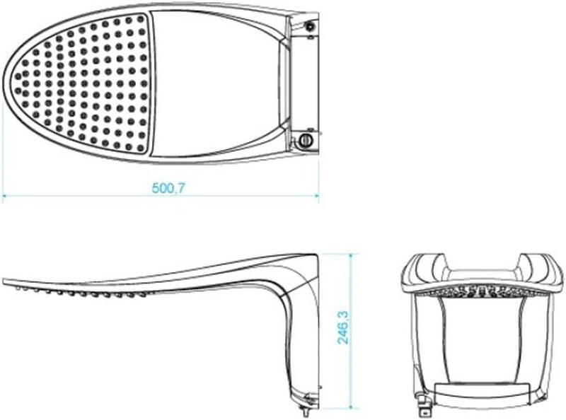 CHUVEIRO ACQ WAVE ULTRA ELETR.BC 6800W