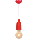 PENDENTE RETRO PLAST VERMELHO