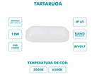 TARTARUGA LED 12W 6500K GAYA LED