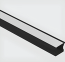 PERFIL LED EMBUTIR 24X15MM PRETO GAYA