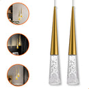 PENDENTE VIDRO 7W 3200K