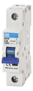 DISJUNTOR WEG MDWH-C 80A 1P 230/400VCA 10KA