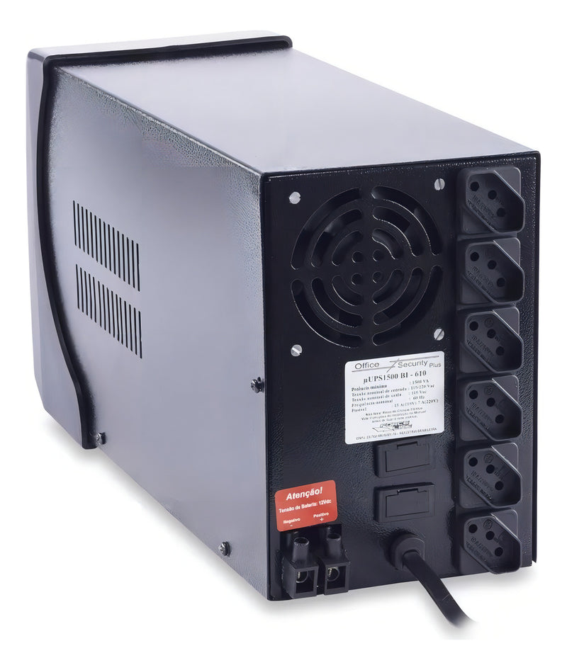 NO BREAK UPS SECURITY 1500VA BIV/110V 608