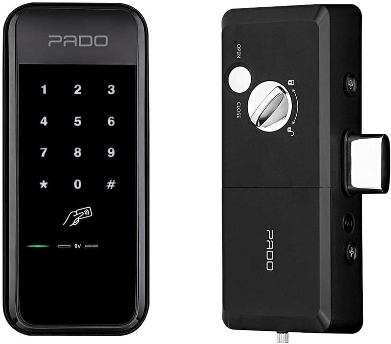 Fechadura Digital De Sobrepor Com Cartão E Senha Pado Fds-50
