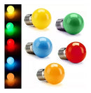 Lampadas Bolinhas Led 1w Colorida 110v/220v Abajur Festa Luz Vermelho 110v