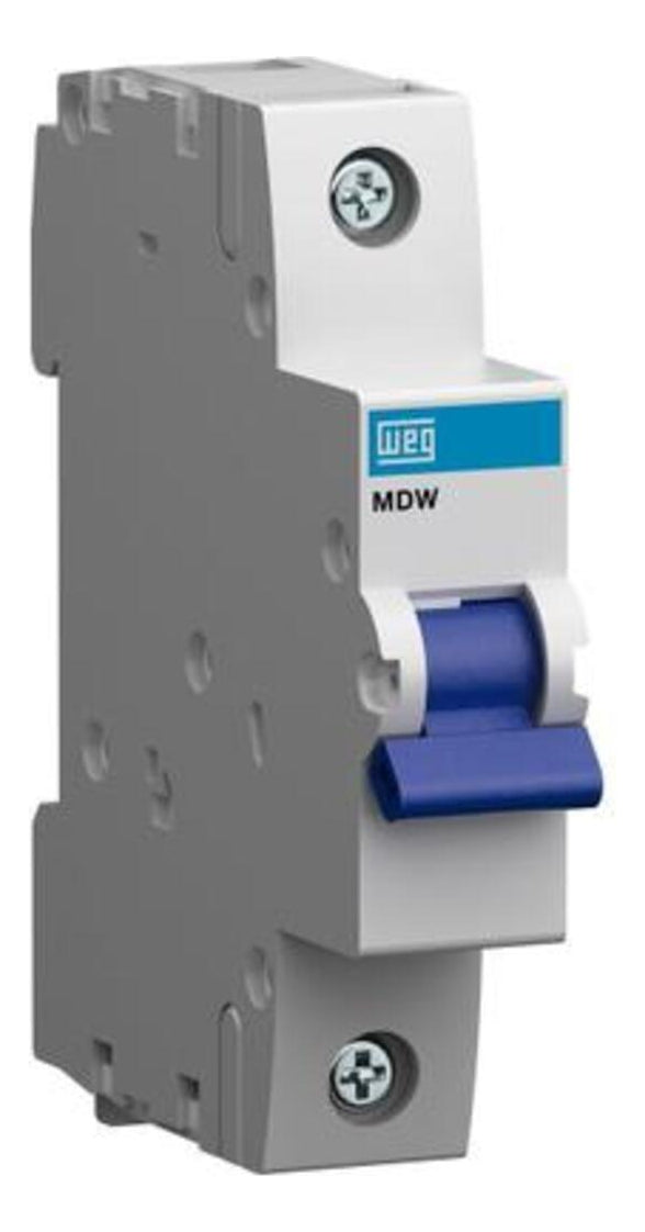 DISJUNTOR WEG MDWH-C 80A 1P 230/400VCA 10KA