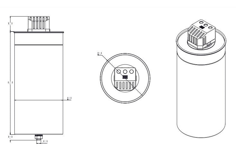 CAPACITOR WEG UCWT 25.00 KVAR 380V