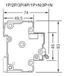 DISJUNTOR WEG MDWP-C 1P 20A 400VCA
