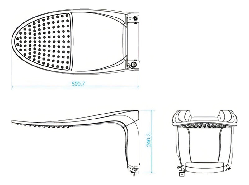 CHUVEIRO ACQ WAVE ULTRA ELETR BC/CR 6800W
