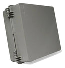 QUADRO DE COMANDO PVC 300X300X200 CINZA TAMP OPACA