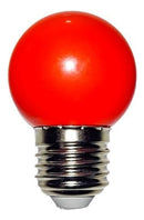 Lampadas Bolinhas Led 1w Colorida 110v/220v Abajur Festa Luz Vermelho 110v