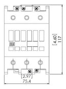 CONTATOR WEG CWM 95.22 220V 60HZ