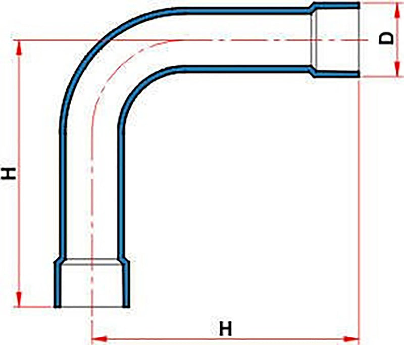 MASTER CONDTOP CINZA CURVA 90 COM BOLSA 3/4