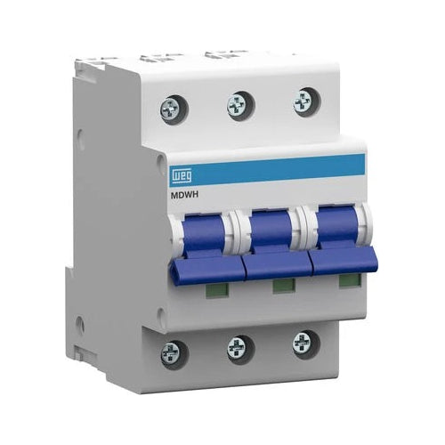 DISJUNTOR WEG MDWH-C 125A 3P 230/400VCA 10KA