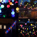 Lampadas Bolinhas Led 1w Colorida 110v/220v Abajur Festa Luz Amarela 220v