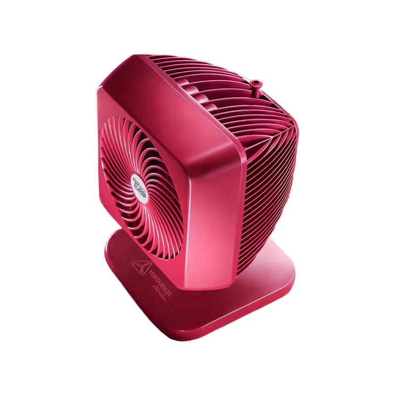 VENTI-DELTA OSCILANTE DE MESA TURBI VERMELHO