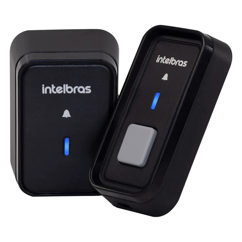 CAMPAINHA S/FIO C/BATERIA CIB 101 PT- INTELBRAS