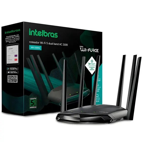 ROTEADOR WIRELESS W5-2100G -INTELBRAS