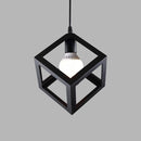 PENDENTE 150MMx150MM PRETO C/BOLA LEITOSA