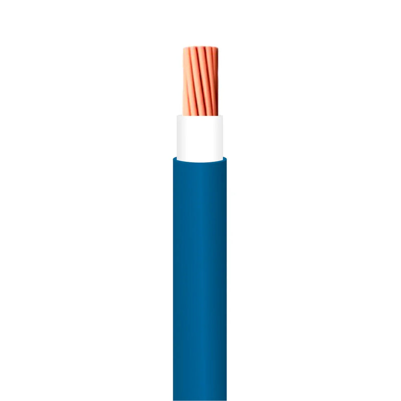 CABO FLEXÍVEL 750V 4,00MM AZUL METROS