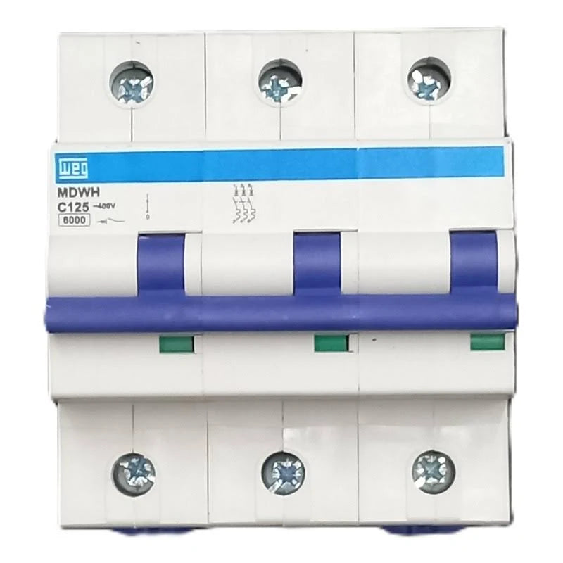 DISJUNTOR WEG MDWH-C 100A 3P 230/400VCA 10KA