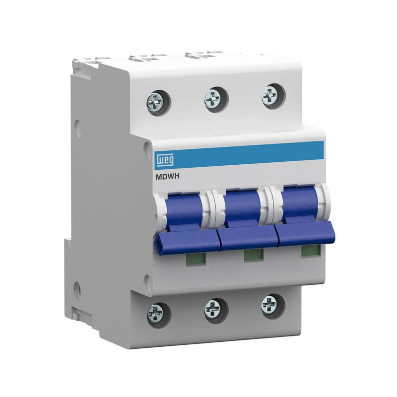 DISJUNTOR WEG MDWH-C 80A 3P 230/400VCA 10KA