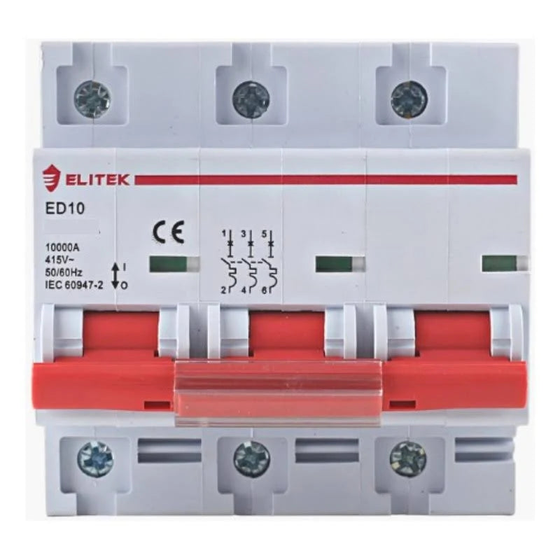 DISJUNTOR WEG MDWH-C 100A 3P 230/400VCA 10KA