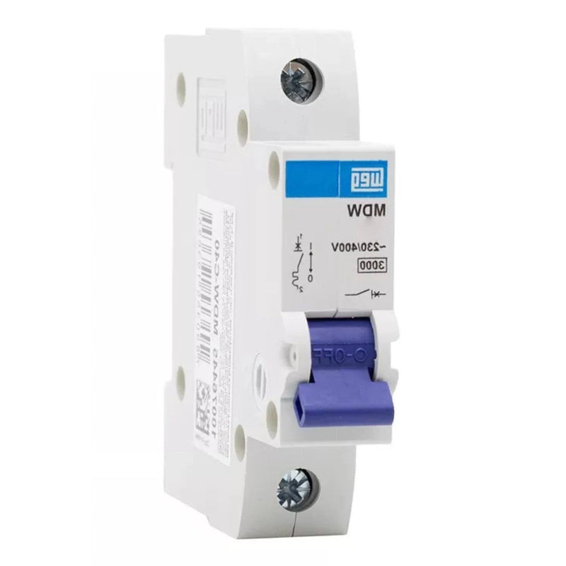 DISJUNTOR WEG MDWH-C 125A 1P 230/400VCA 10KA
