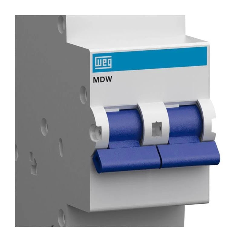 DISJUNTOR WEG MDWH-C 80A 2P 230/400VCA 10KA