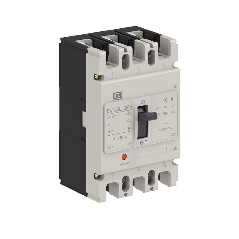 DISJUNTOR WEG CX MOLD TRIP DWP250 225A